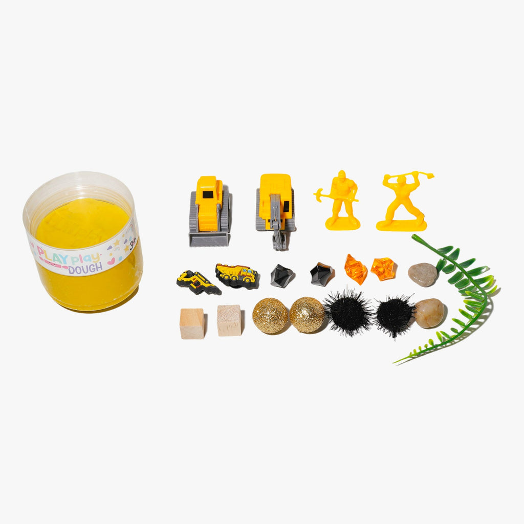 Play Dough Construction double jar