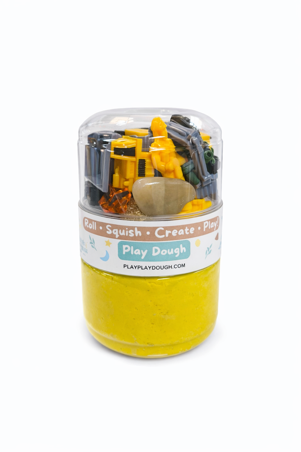 Play Dough Construction double jar