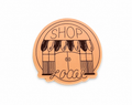 Sticker- Big Mood Stickers, Shop Local Sticker
