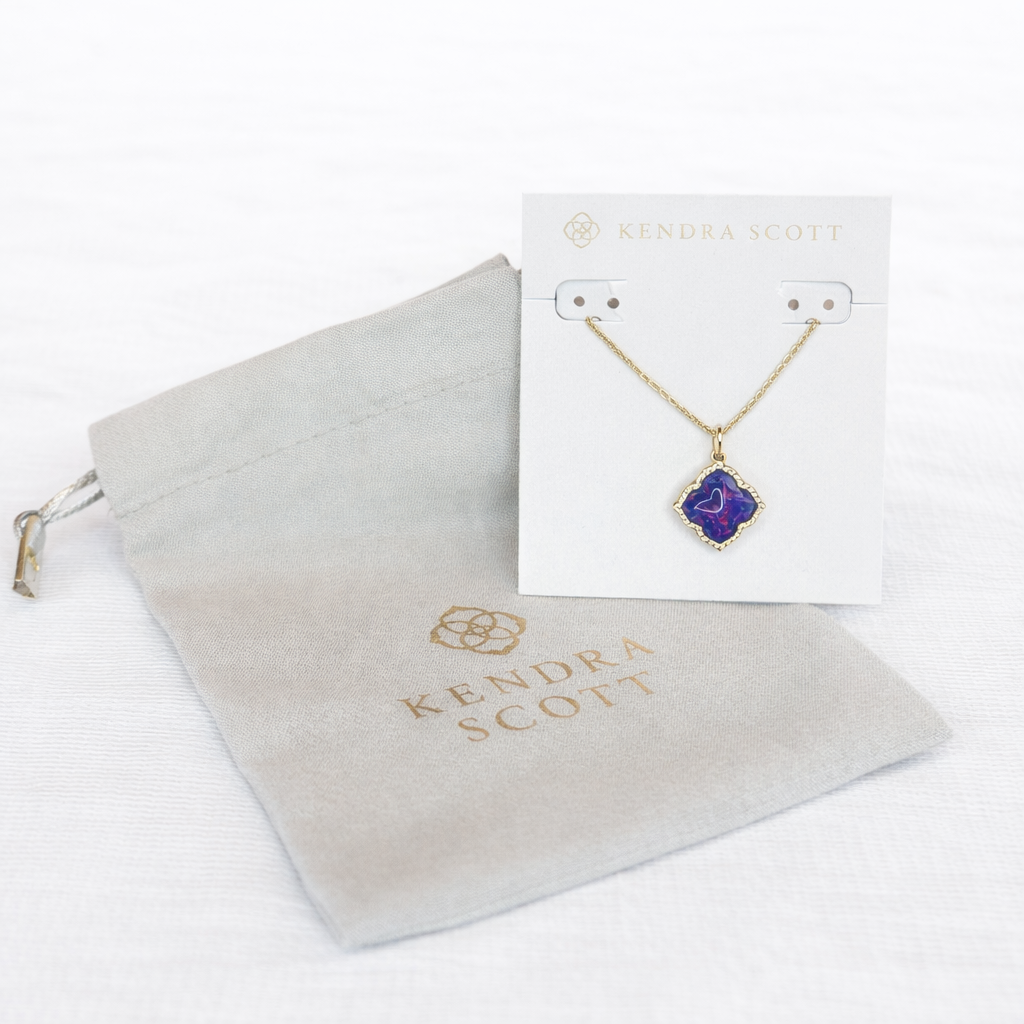 Necklace- Kendra Scott Mallory Indigo Necklace