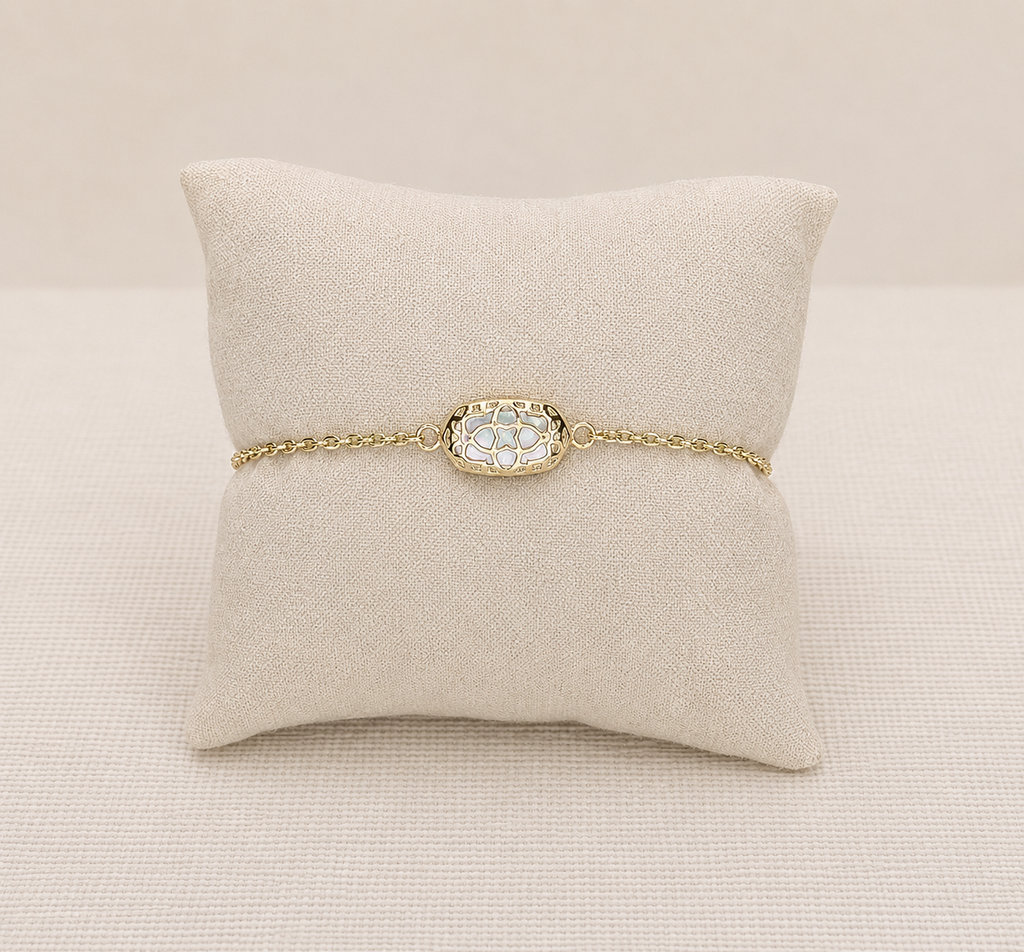 Bracelet- Kendra Scott Elaina Green Peridot Bracelet