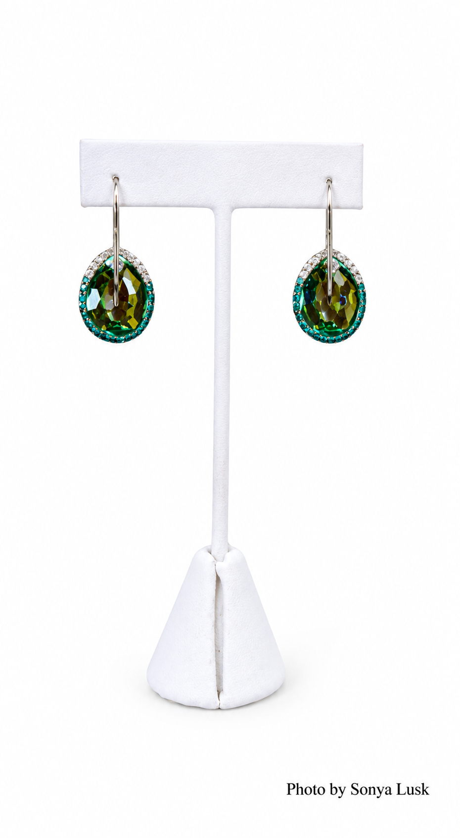 Earrings- Swarovski Hyacinth Earrings