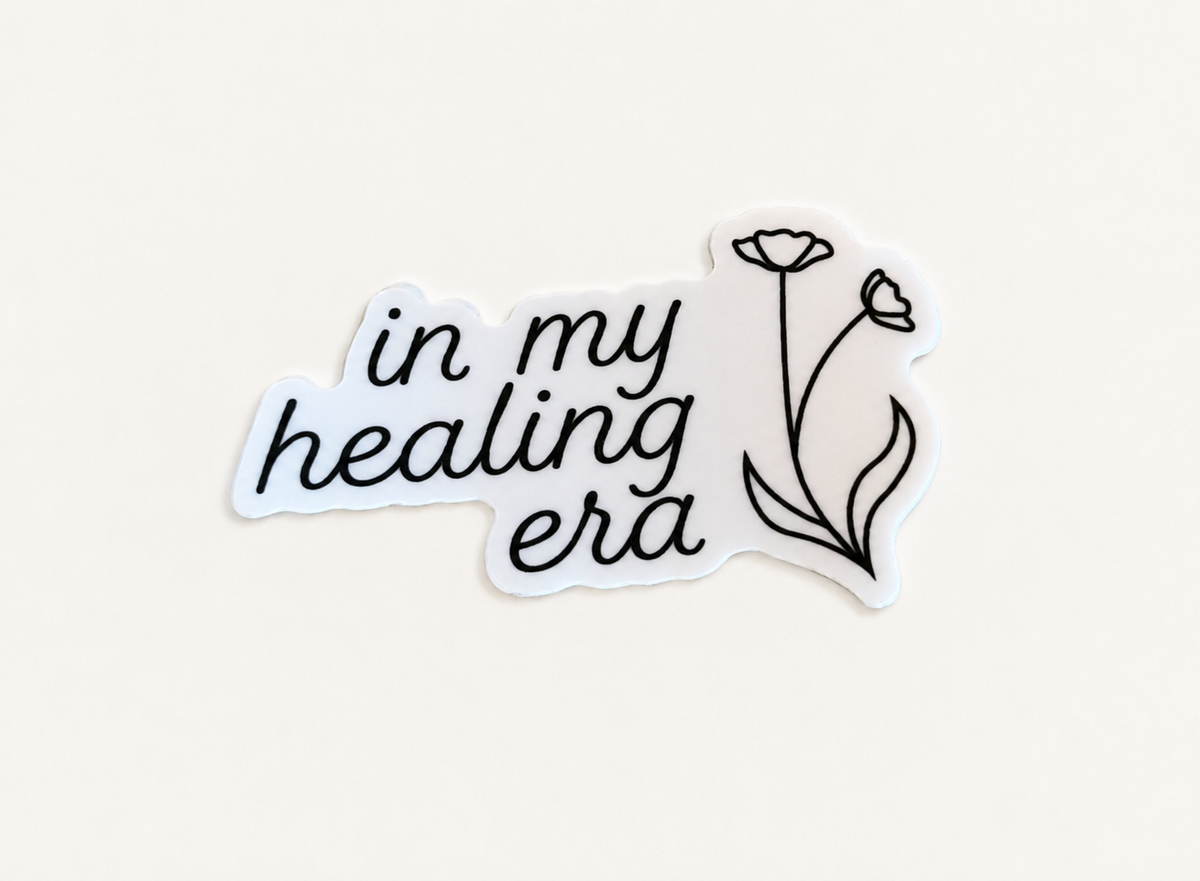 Sticker- In My Healing Era Big Mood Sticker