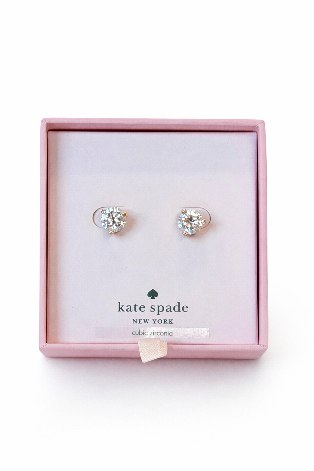 Earrings- Kate Spade cubic zirconia earrings
