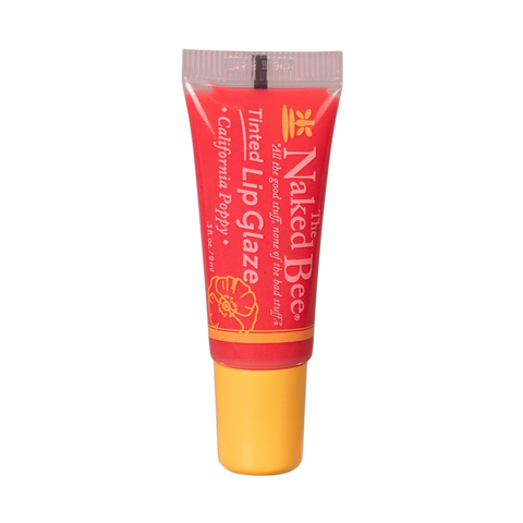 Lip product The Naked Bee Lip Glaze in California Poppy