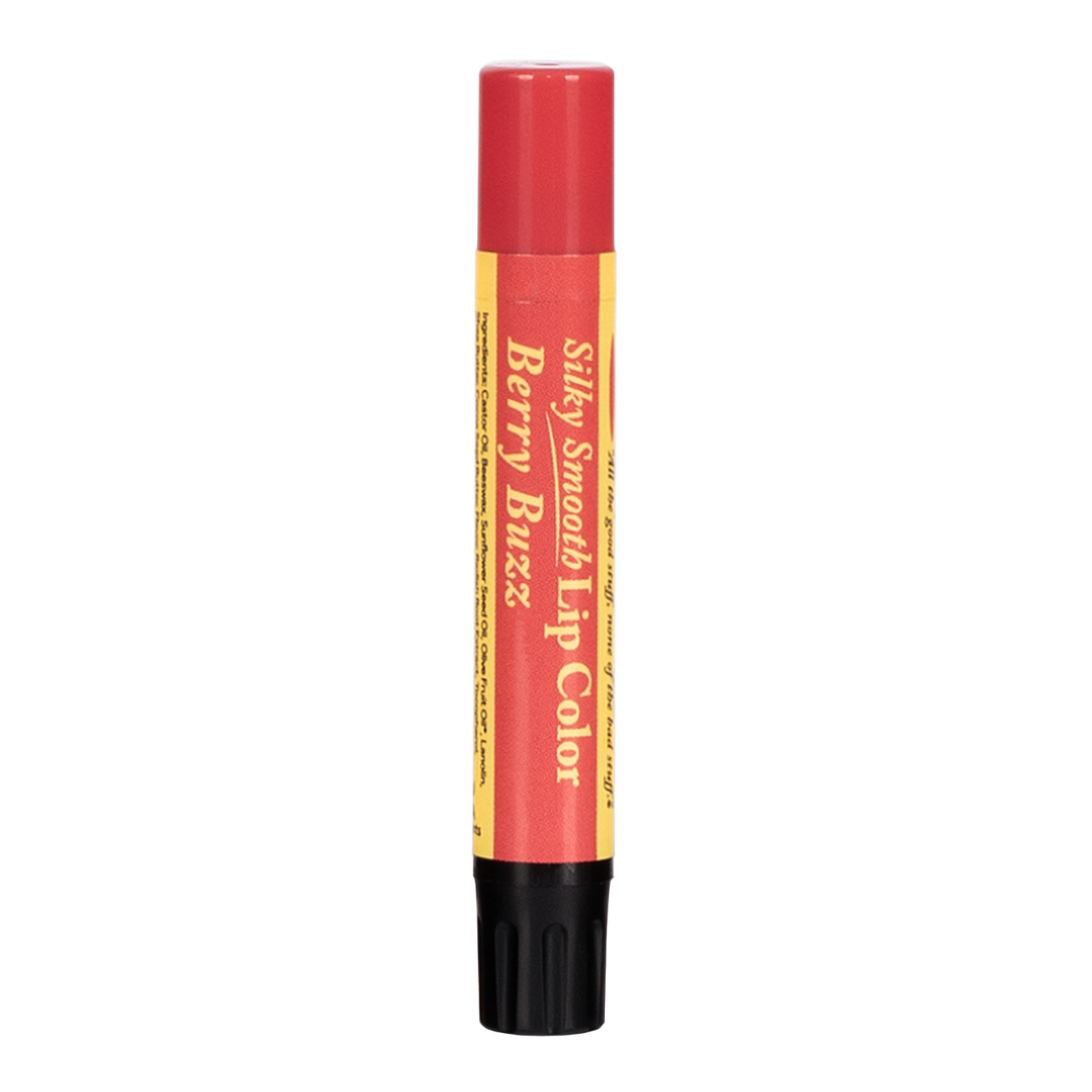 Lip: The Naked Bee Silky Smooth lip color in Berry Buzz
