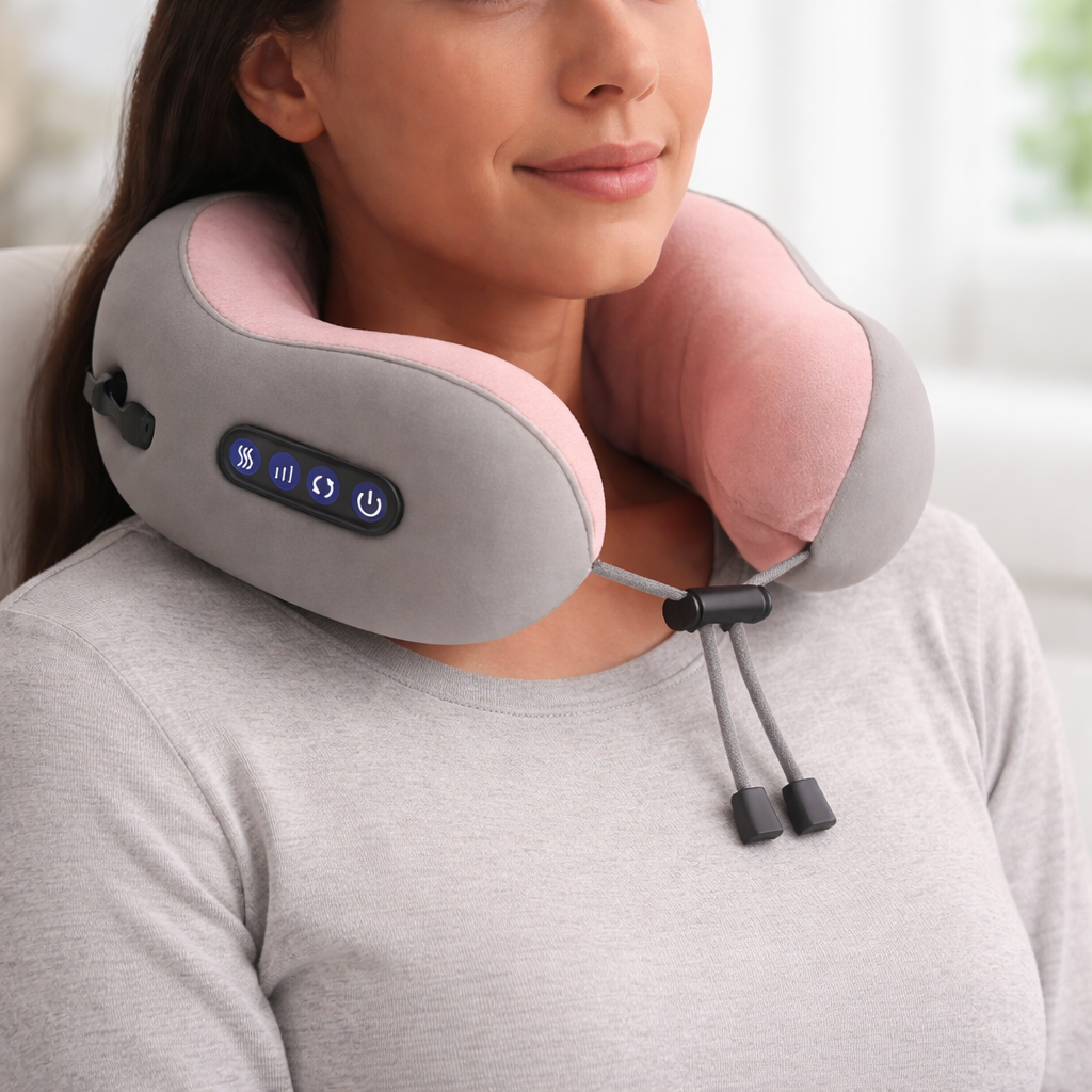 Calm Wrap Pillow Memory Foam Massager by X3erts