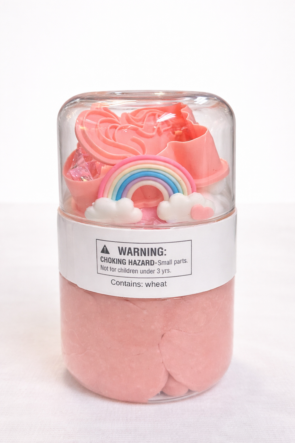 Play Dough Unicorn Rainbow Double Jar