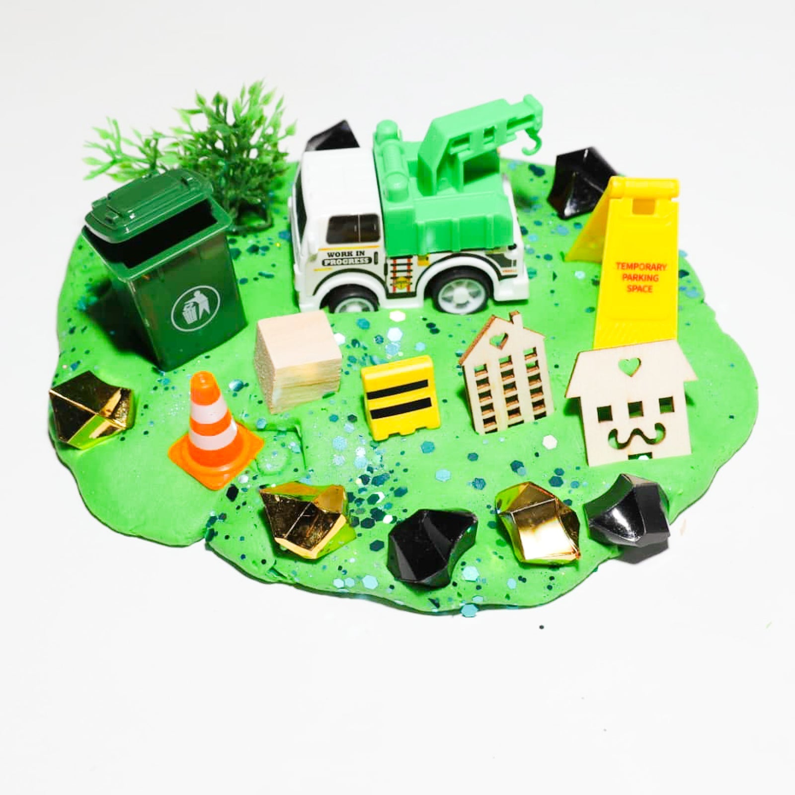 Play Dough Trash Truck