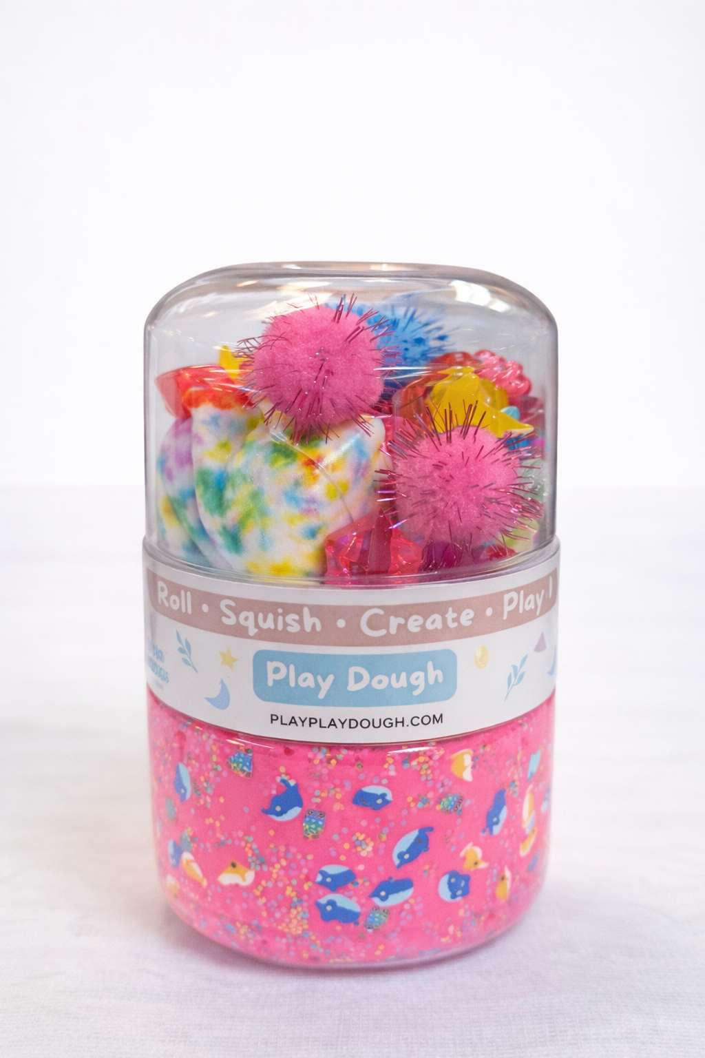 Play Dough Axolotl Double Jar