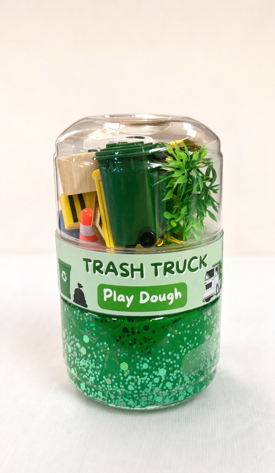 Play Dough Trash Truck