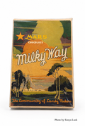 Vintage Milky Way 1920s-era display box